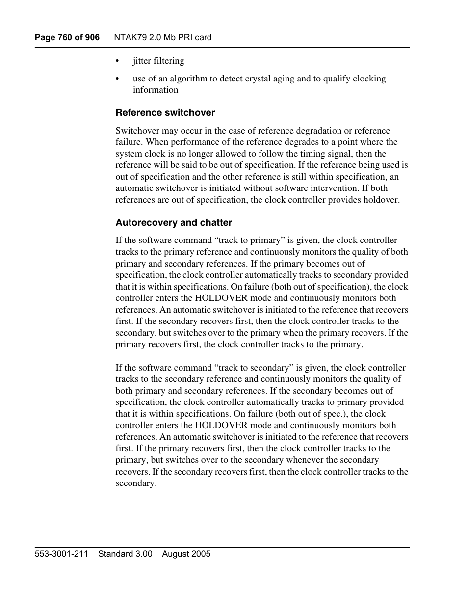 Nortel Networks Circuit Card User Manual | Page 760 / 908