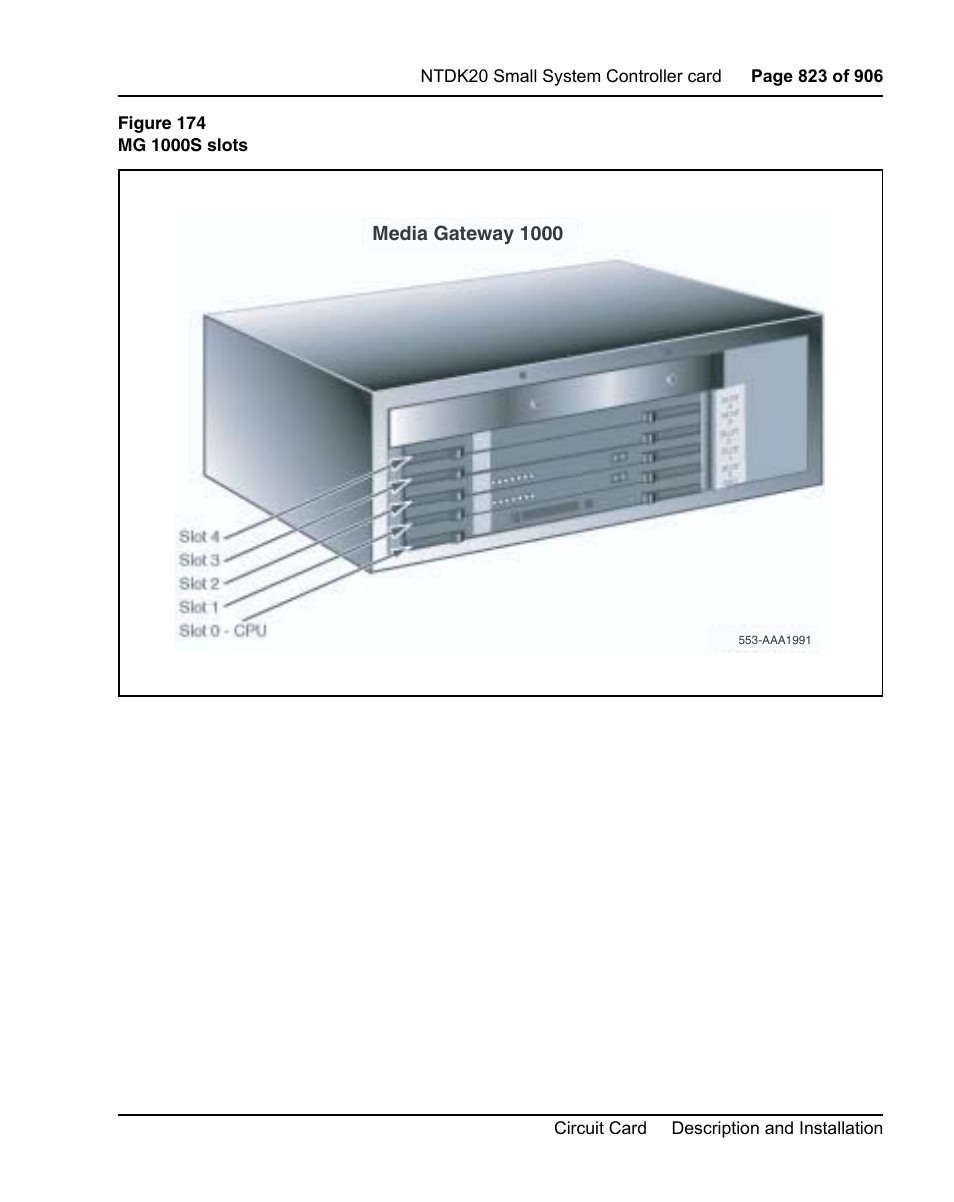 Bered 1 to 10. see figure 174 on | Nortel Networks Circuit Card User Manual | Page 823 / 908