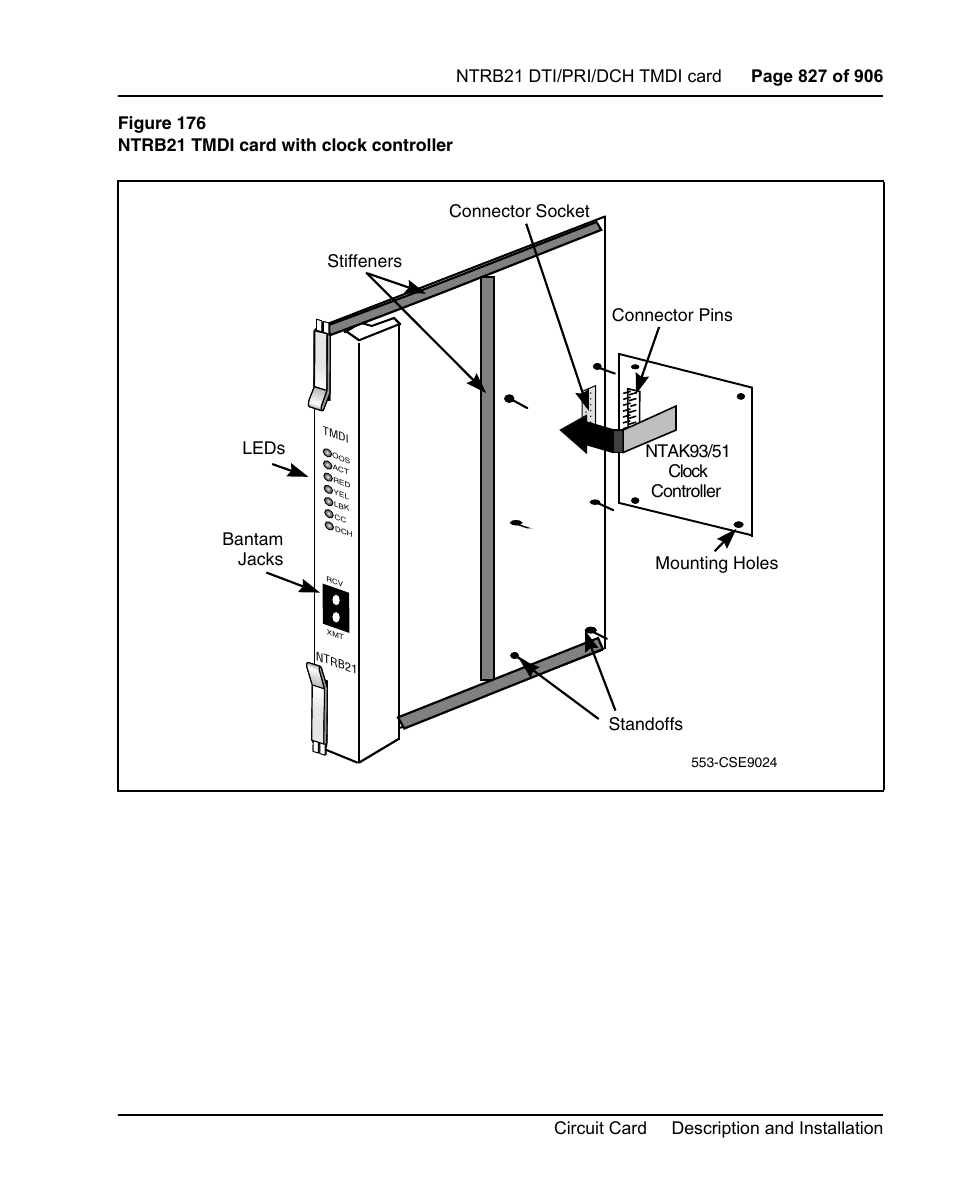 Nortel Networks Circuit Card User Manual | Page 827 / 908