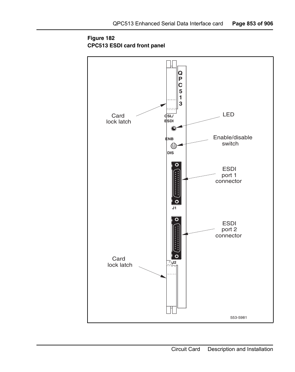 Figure 182 on | Nortel Networks Circuit Card User Manual | Page 853 / 908