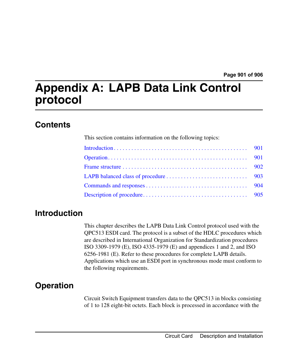 Nortel Networks Circuit Card User Manual | Page 901 / 908