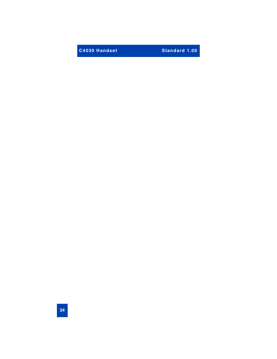 Nortel Networks C4030 User Manual | Page 32 / 32