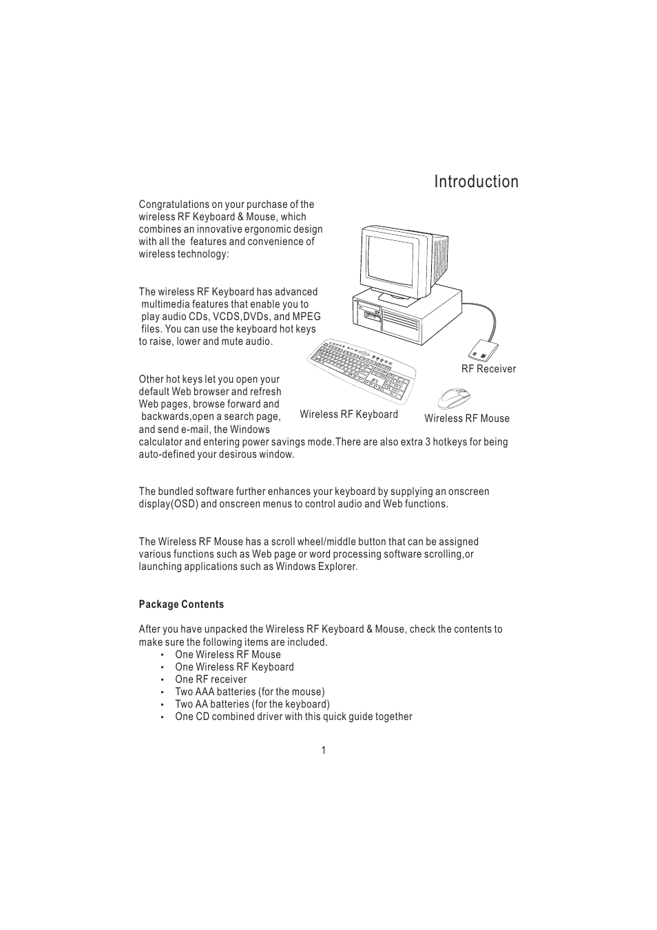 Introduction | Nortel Networks AKM9600/8 User Manual | Page 4 / 19