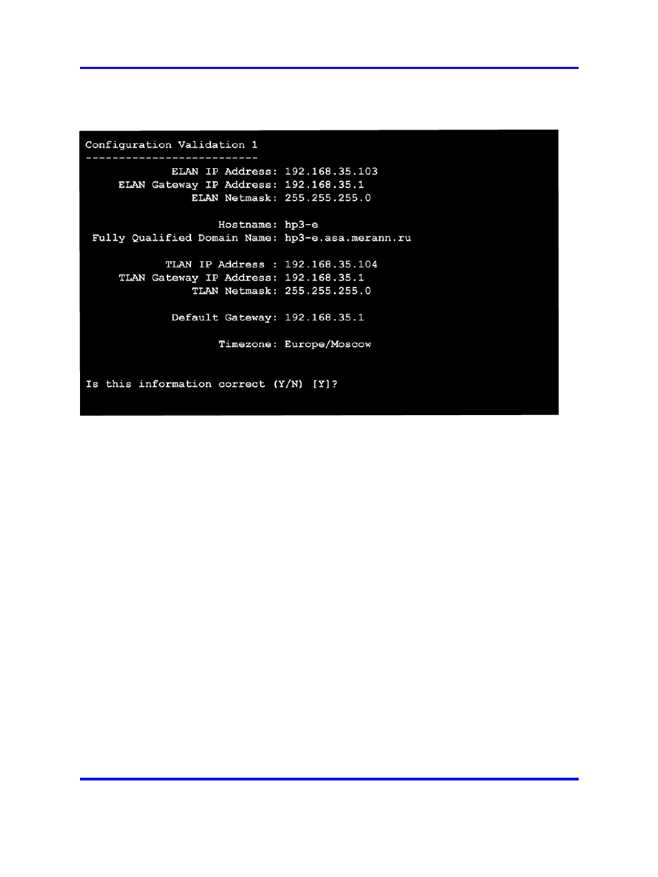 Figure 23 "configuration validation, Figure 23 | Nortel Networks NN43001-315 User Manual | Page 44 / 148