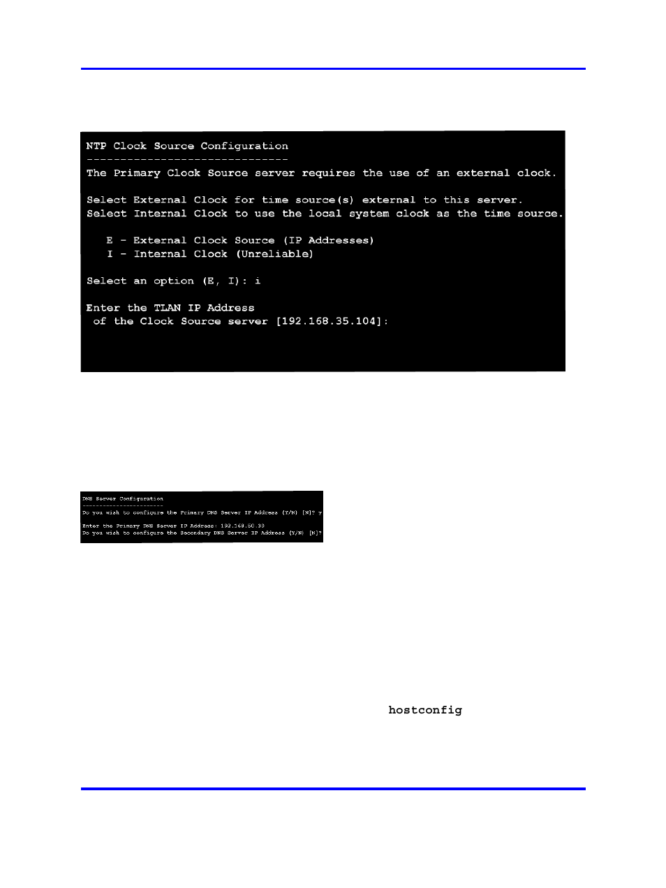 Figure 26 "ntp clock source | Nortel Networks NN43001-315 User Manual | Page 46 / 148