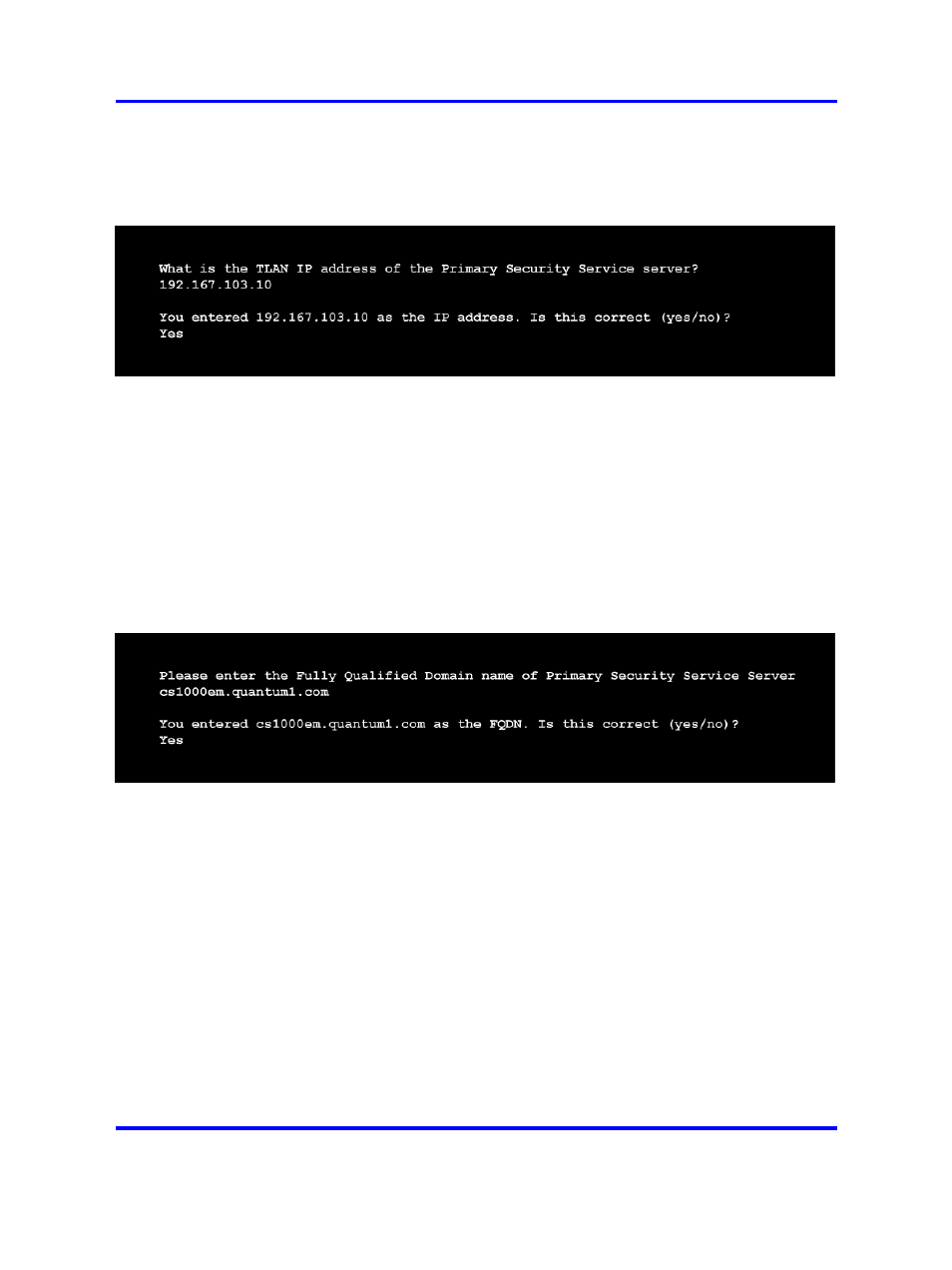 Figure 82 "primary security service server | Nortel Networks NN43001-315 User Manual | Page 88 / 148