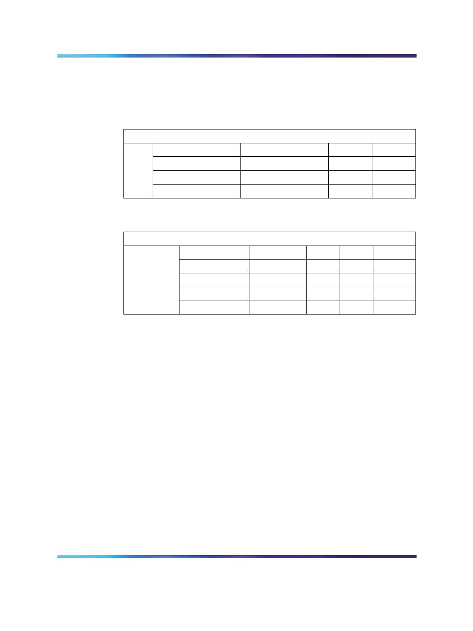 Port definitions, Table 35 nt5d97aa/ab loops configuration, Table 36 nt5d97ad loops configuration | By a ddp2 card | Nortel Networks NN43001-301 User Manual | Page 128 / 306