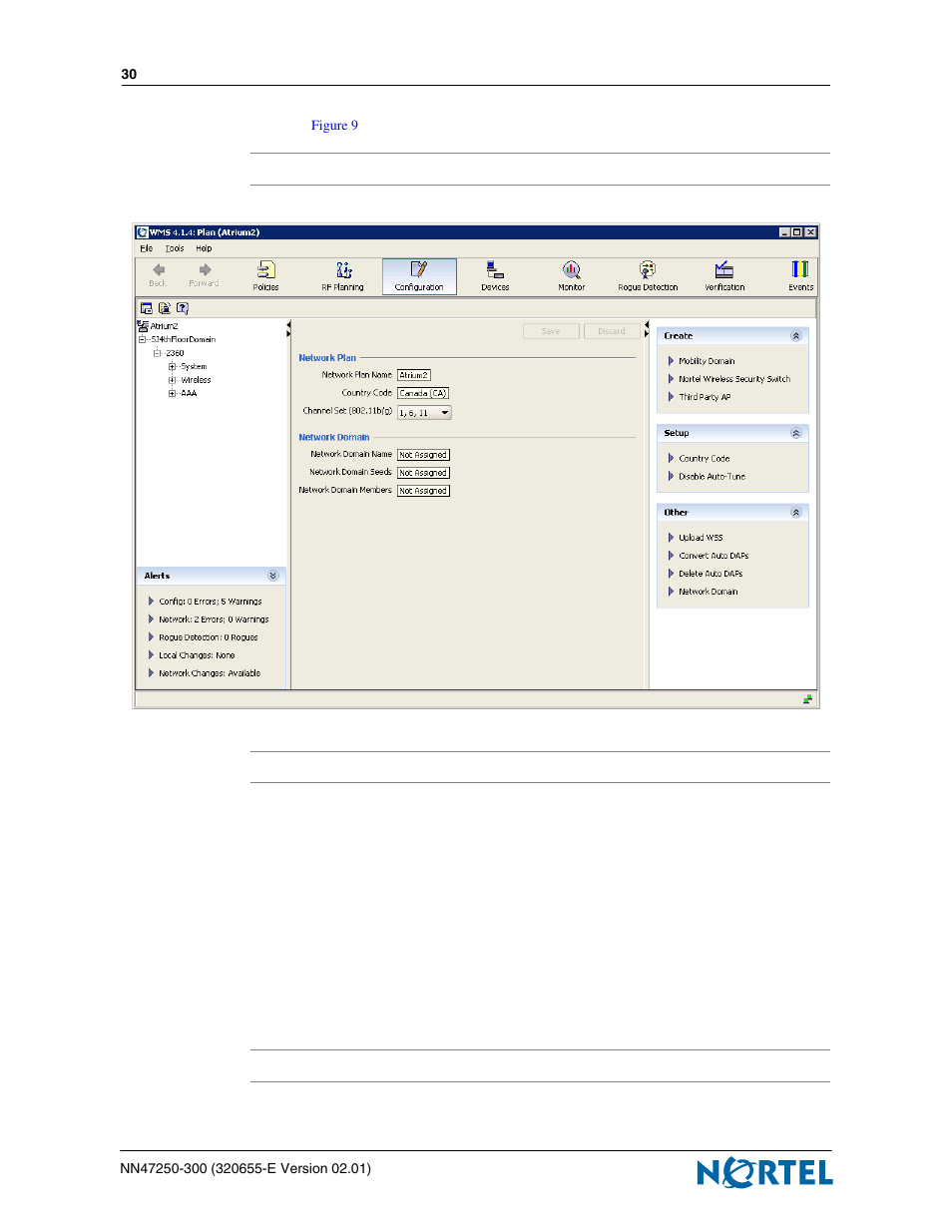 Configuring wms users | Nortel Networks 2300 Series User Manual | Page 30 / 44