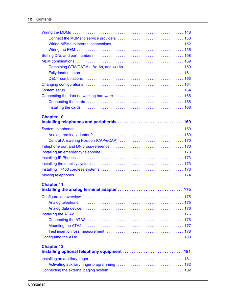 Nortel Networks BCM200/400 User Manual | Page 12 / 394