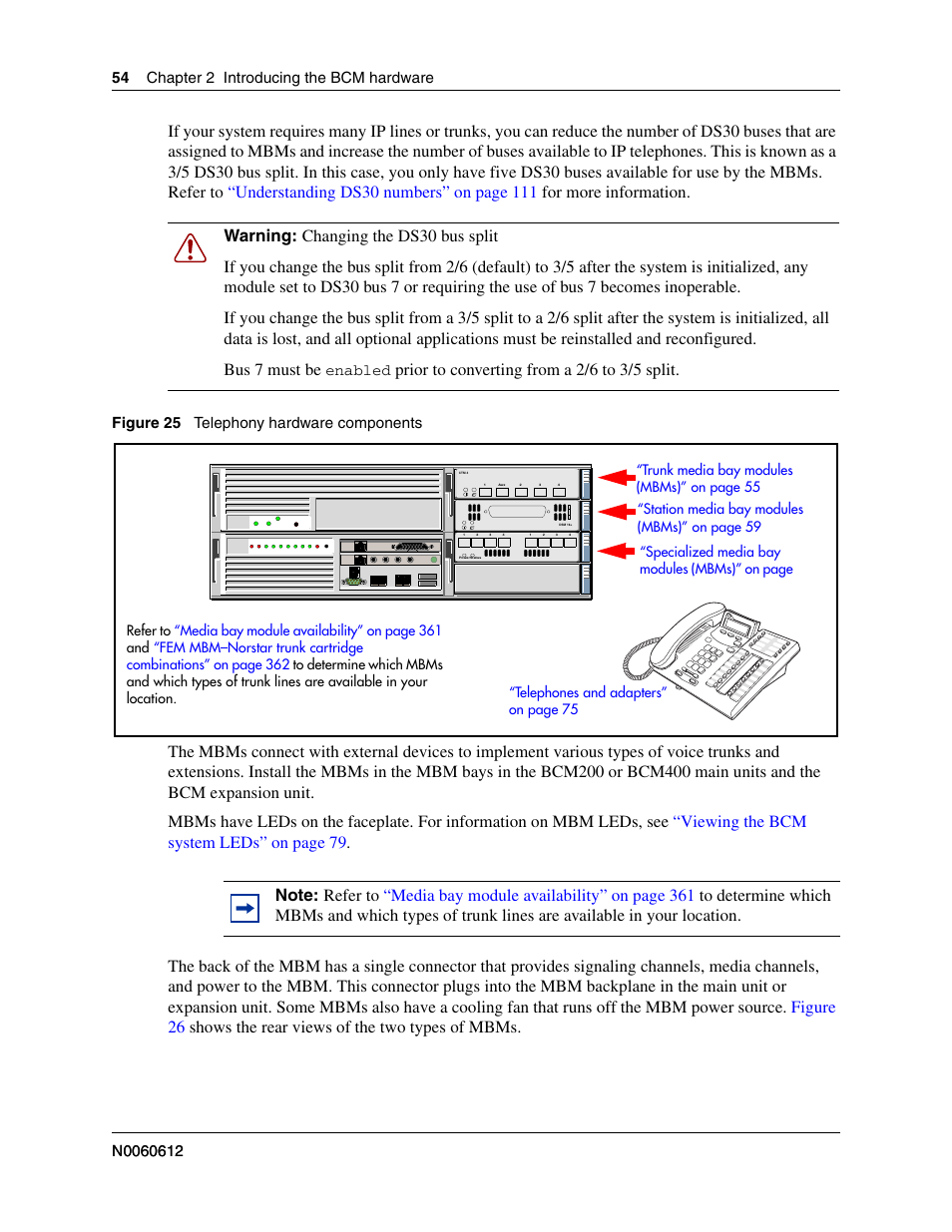 Nortel Networks BCM200/400 User Manual | Page 54 / 394