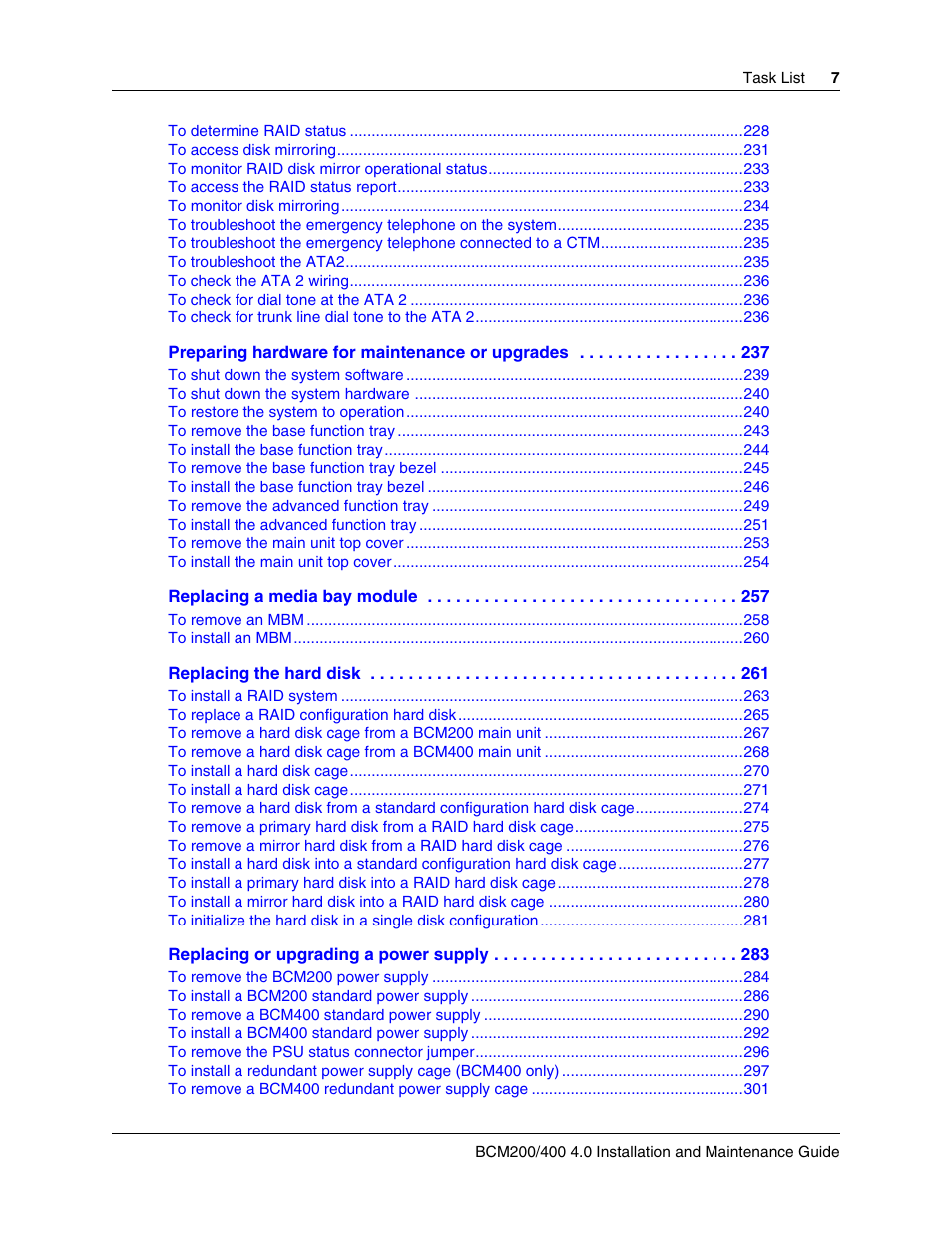Nortel Networks BCM200/400 User Manual | Page 7 / 394