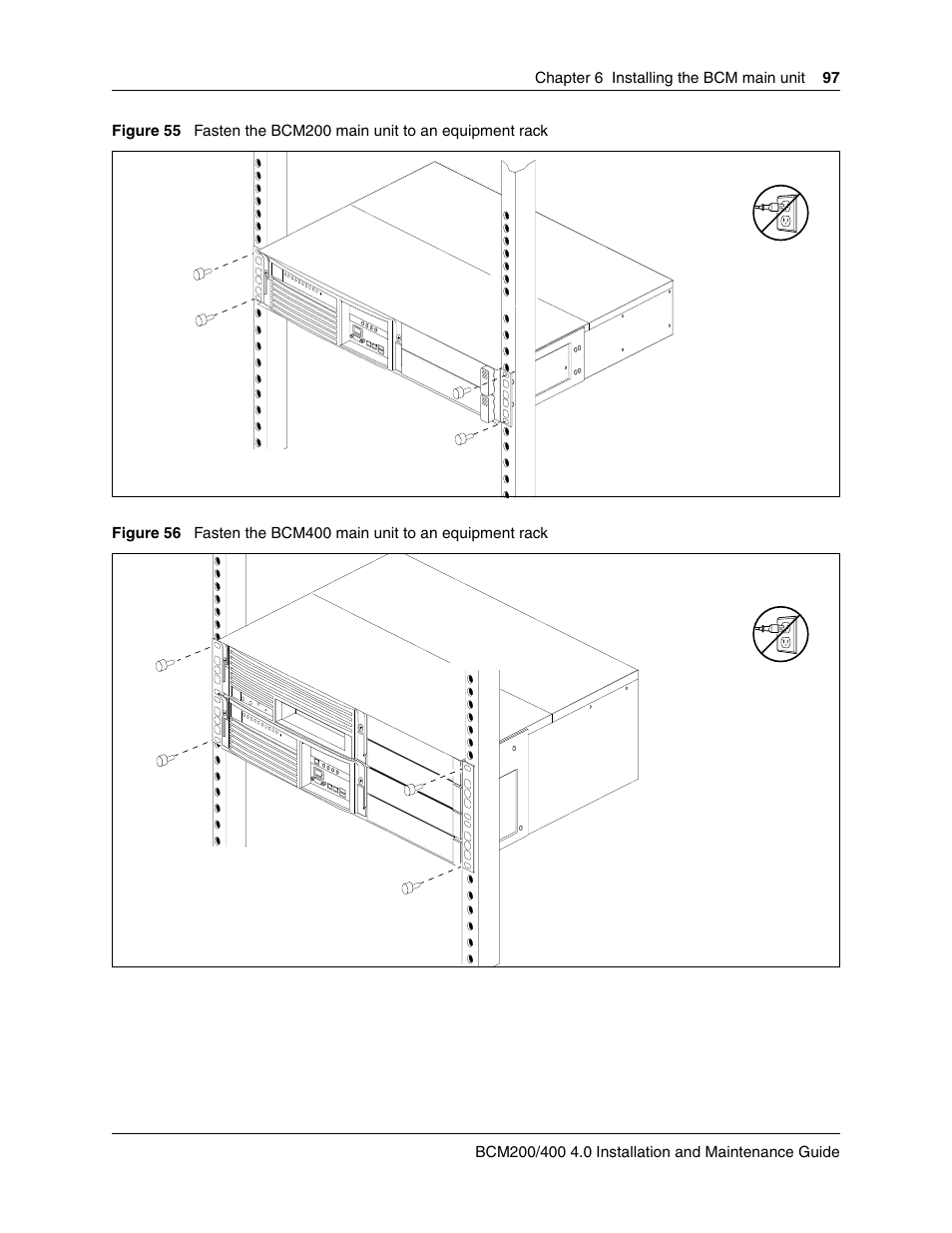 Ws (see, Figure 55, Figure 56 | Nortel Networks BCM200/400 User Manual | Page 93 / 394