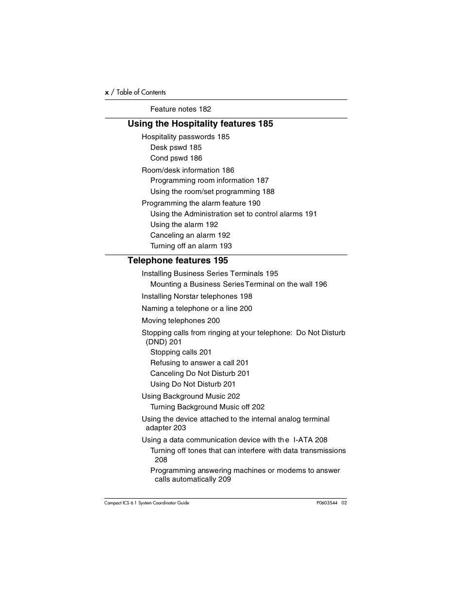 Nortel Networks 6.1 User Manual | Page 10 / 278