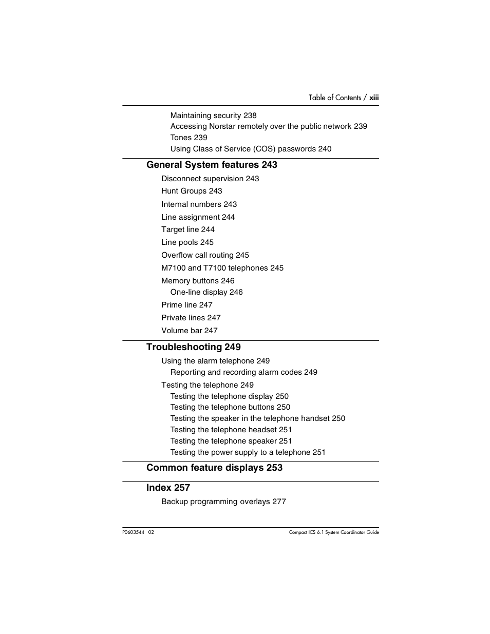 Nortel Networks 6.1 User Manual | Page 13 / 278