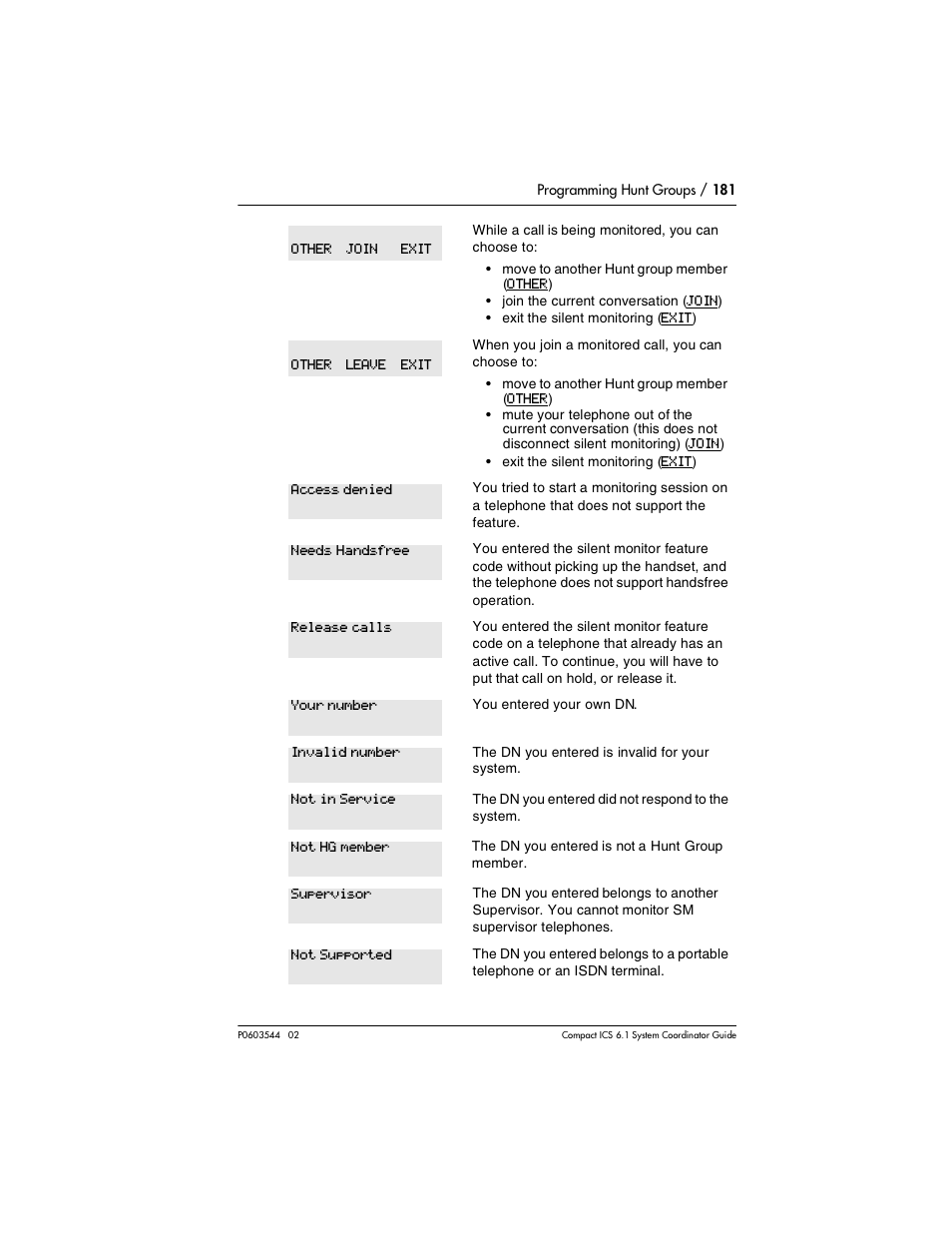 Nortel Networks 6.1 User Manual | Page 181 / 278