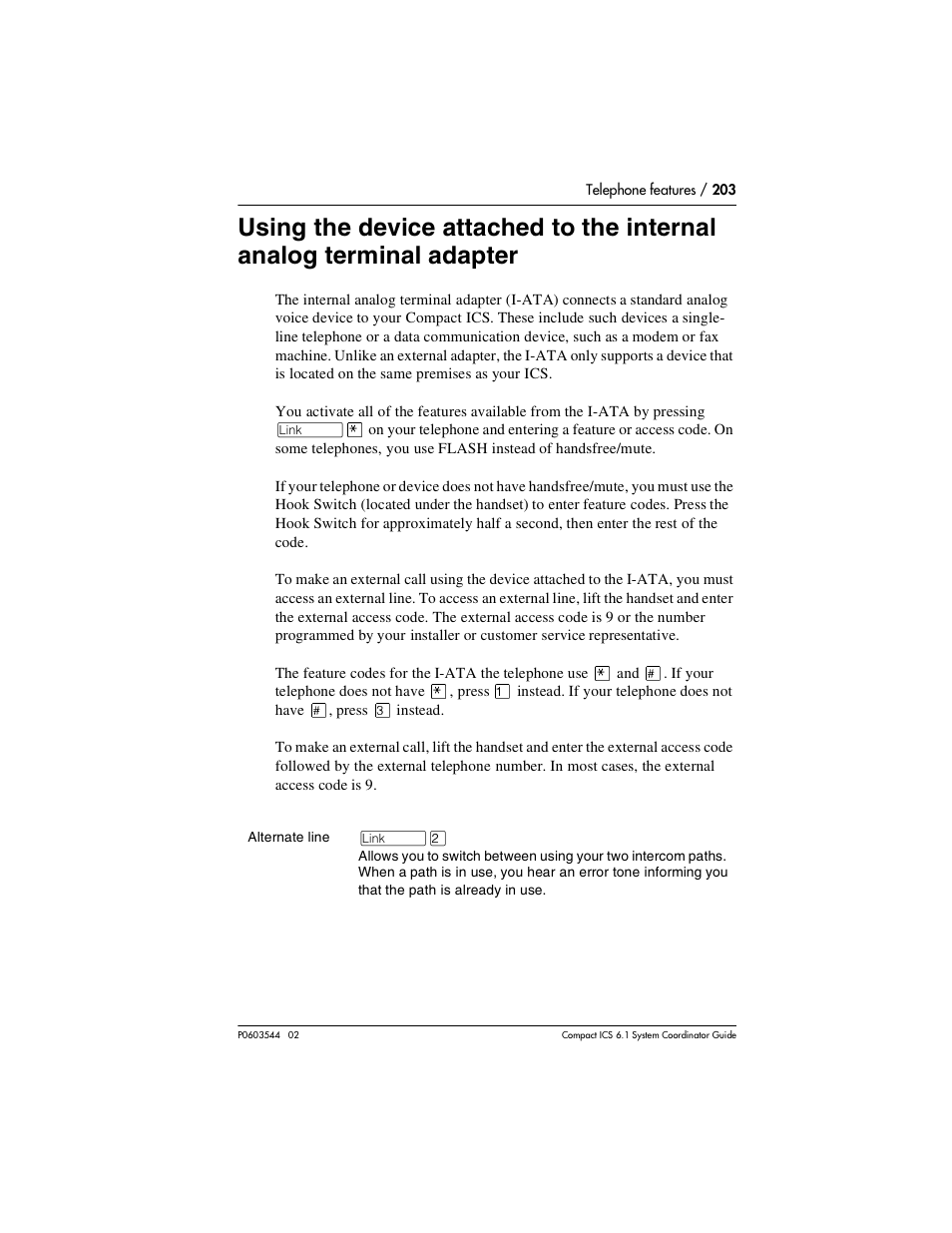 Adapter 203 | Nortel Networks 6.1 User Manual | Page 203 / 278