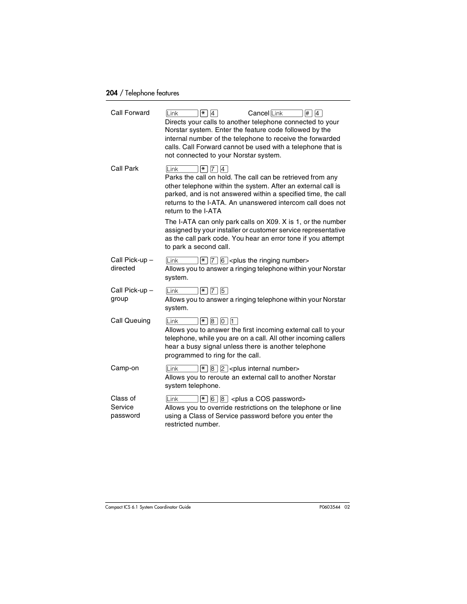 Nortel Networks 6.1 User Manual | Page 204 / 278