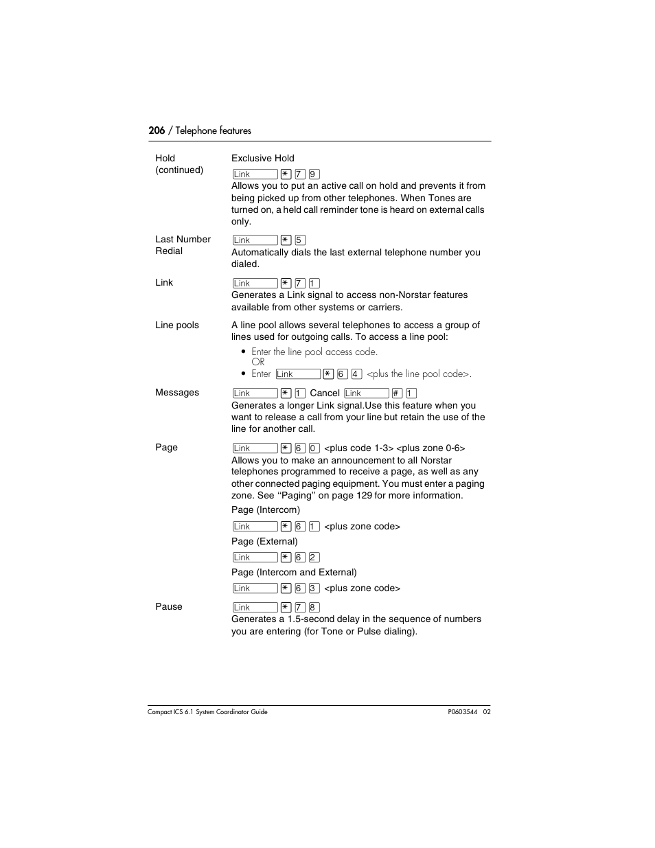 Nortel Networks 6.1 User Manual | Page 206 / 278