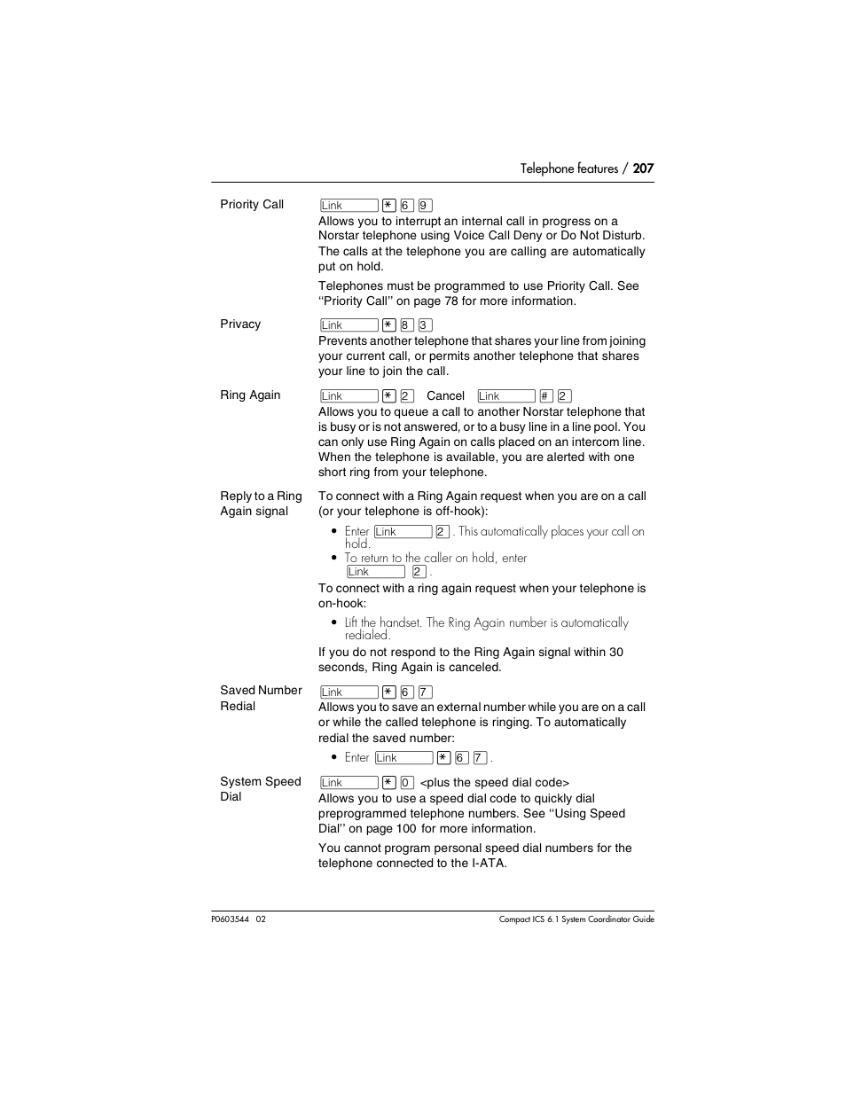 Nortel Networks 6.1 User Manual | Page 207 / 278