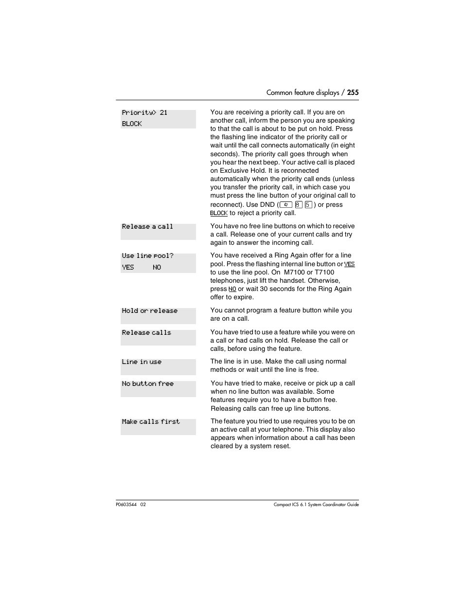 Nortel Networks 6.1 User Manual | Page 255 / 278