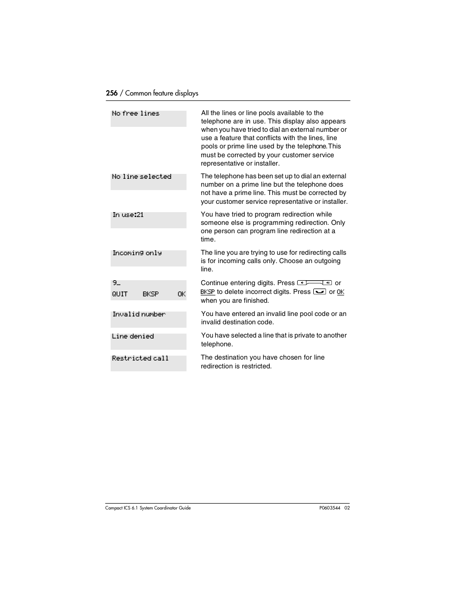 Nortel Networks 6.1 User Manual | Page 256 / 278