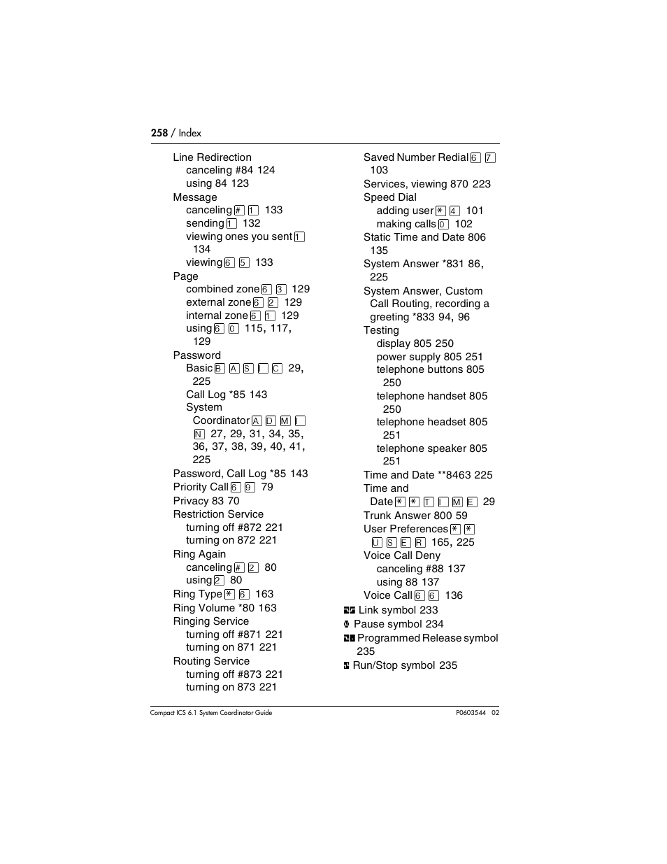 Nortel Networks 6.1 User Manual | Page 258 / 278