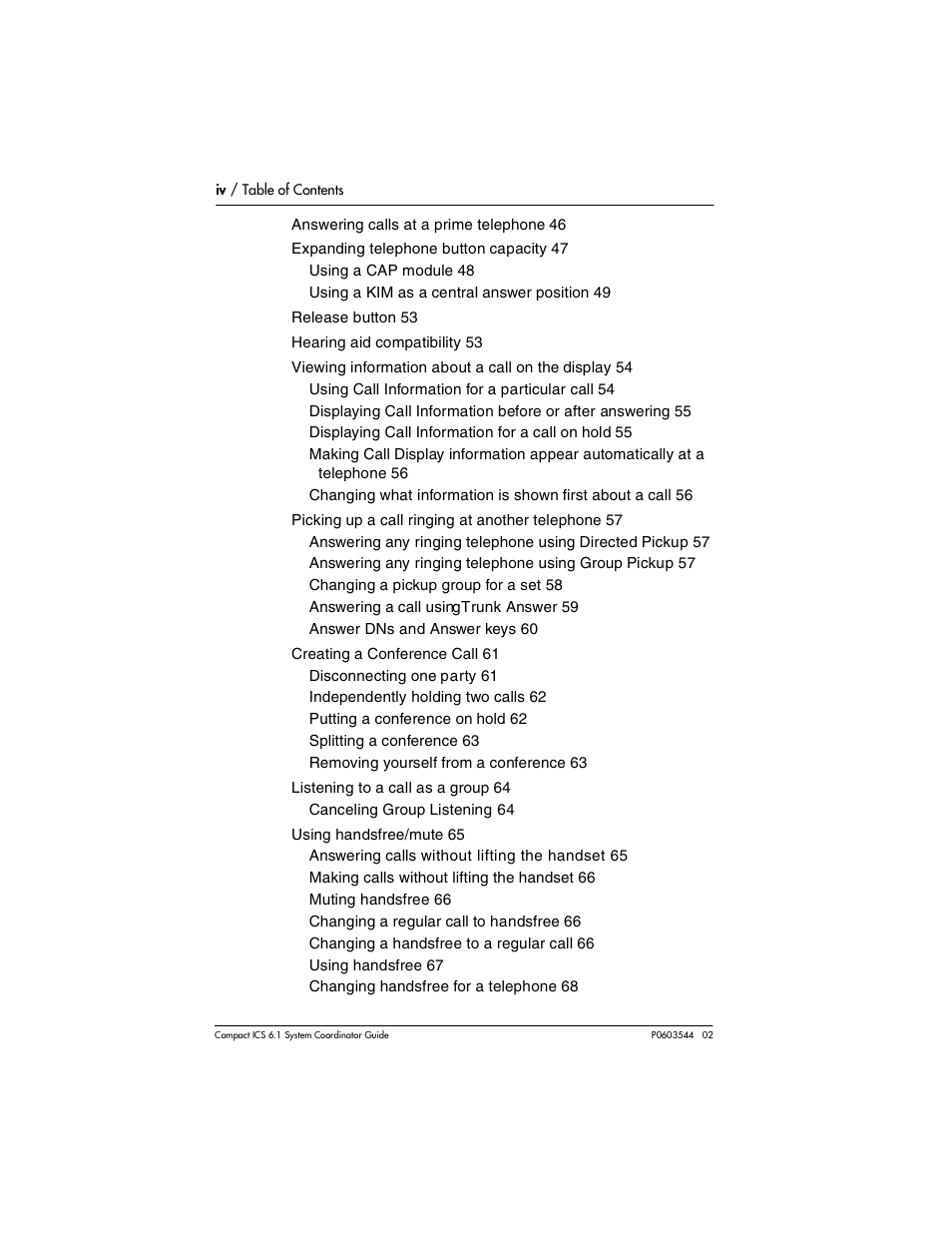 Nortel Networks 6.1 User Manual | Page 4 / 278