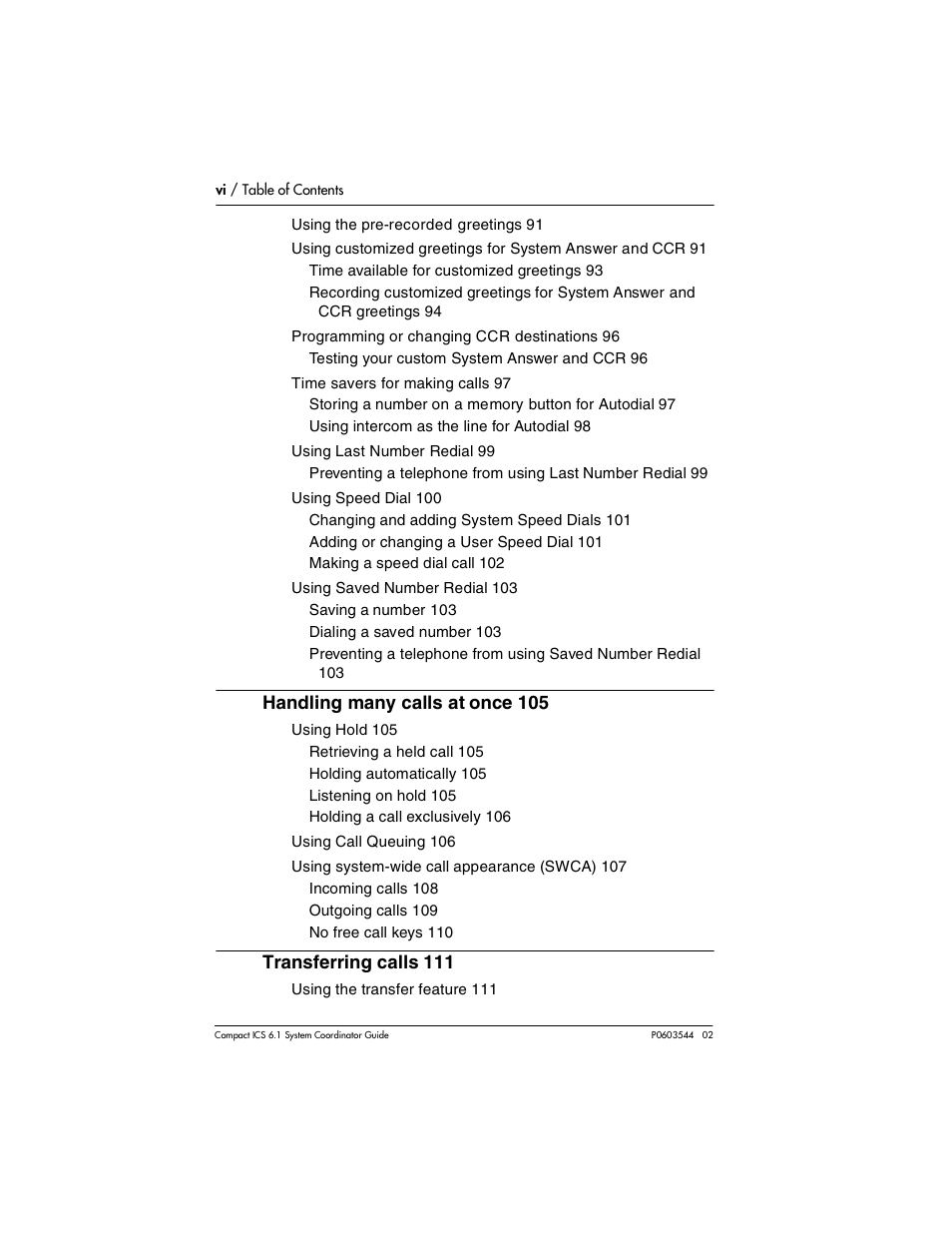 Nortel Networks 6.1 User Manual | Page 6 / 278