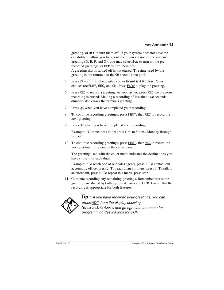 Nortel Networks 6.1 User Manual | Page 95 / 278