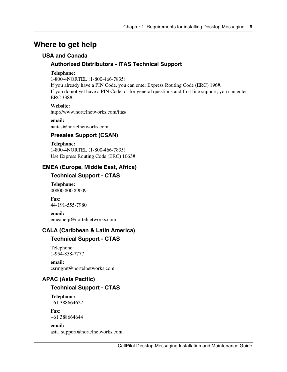 Where to get help | Nortel Networks Alteon Link Optimizer 150 User Manual | Page 9 / 68