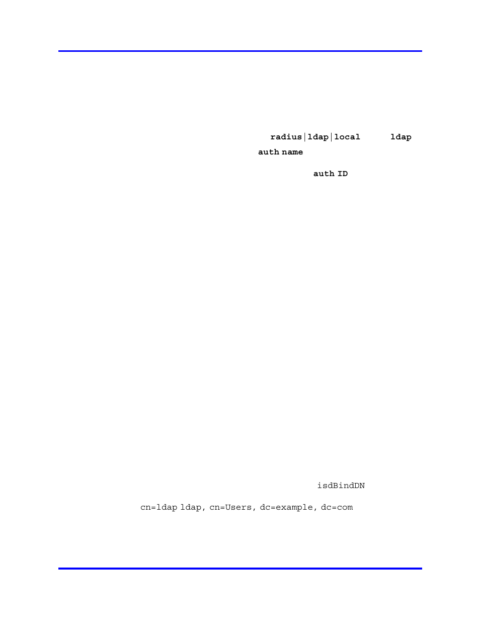 Adding the ldap authentication method | Nortel Networks 5500 series User Manual | Page 188 / 526