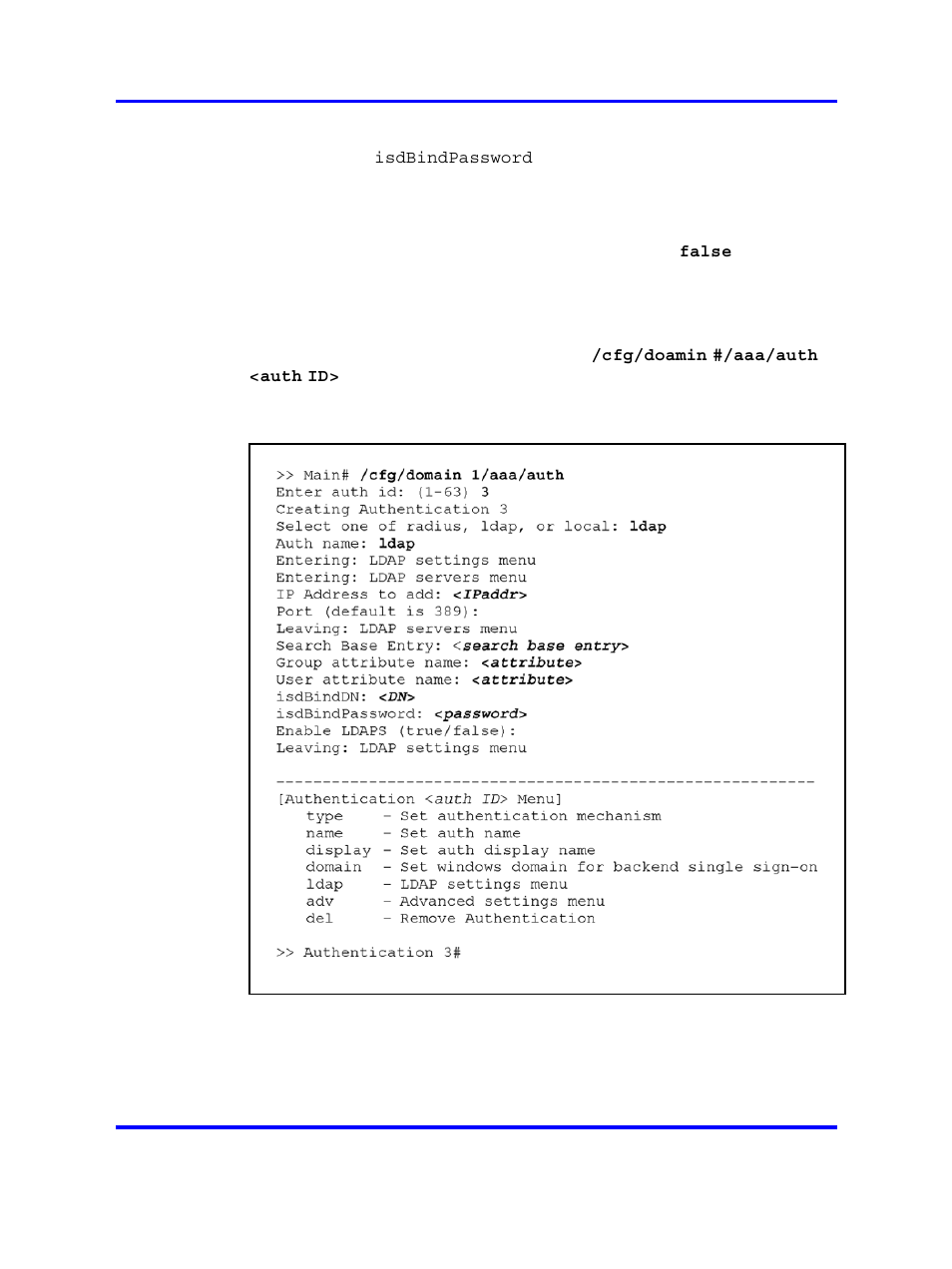 Modifying ldap configuration settings | Nortel Networks 5500 series User Manual | Page 189 / 526