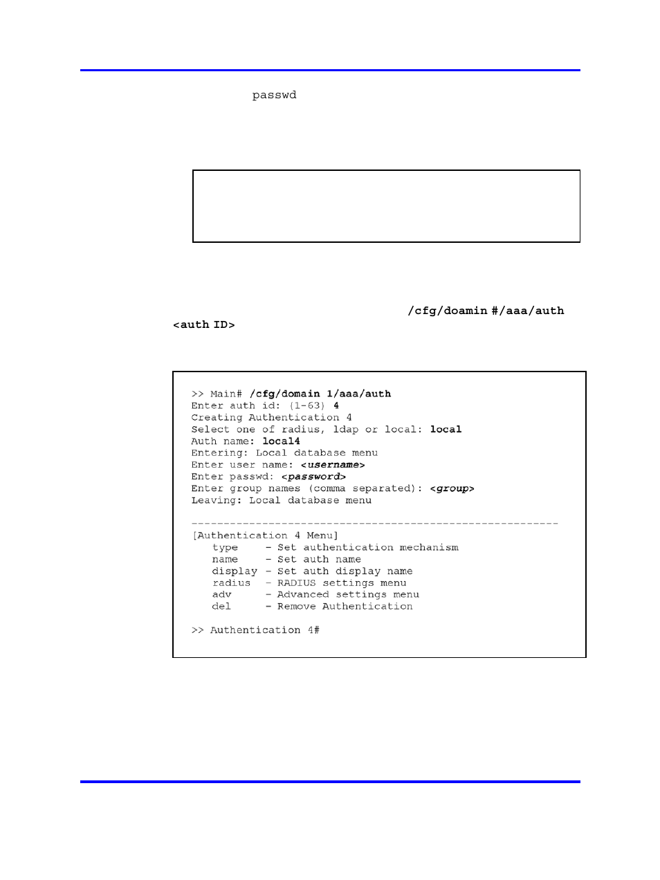 Managing the local portal database, Managing the, Managing the local portal | Nortel Networks 5500 series User Manual | Page 202 / 526