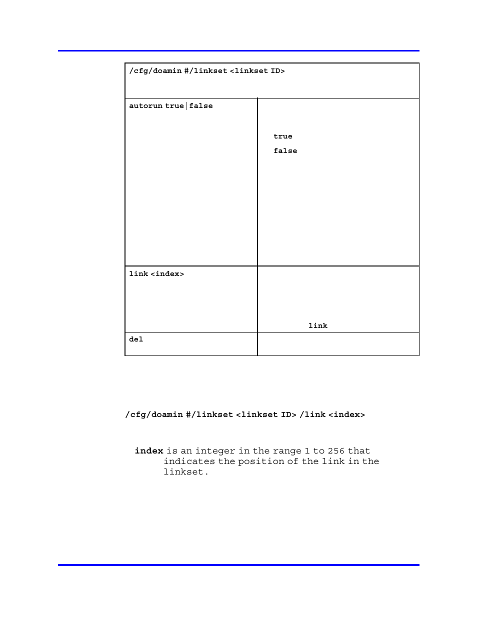 Configuring links | Nortel Networks 5500 series User Manual | Page 253 / 526