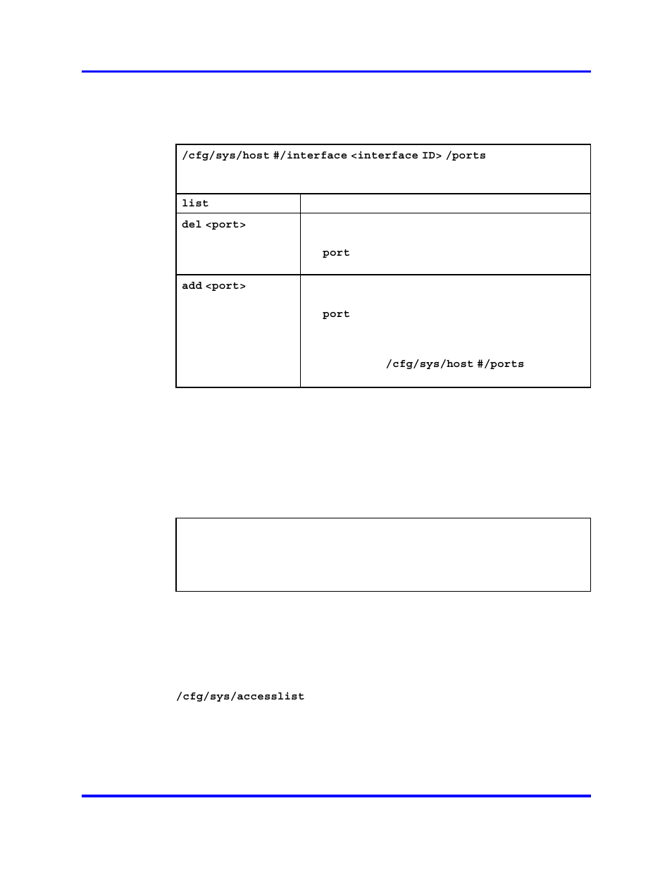 Configuring the access list | Nortel Networks 5500 series User Manual | Page 273 / 526