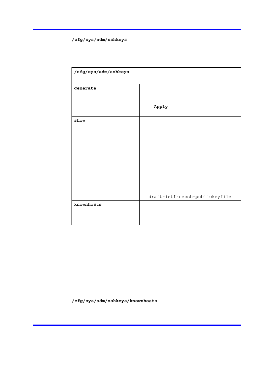 Managing known hosts ssh keys | Nortel Networks 5500 series User Manual | Page 285 / 526