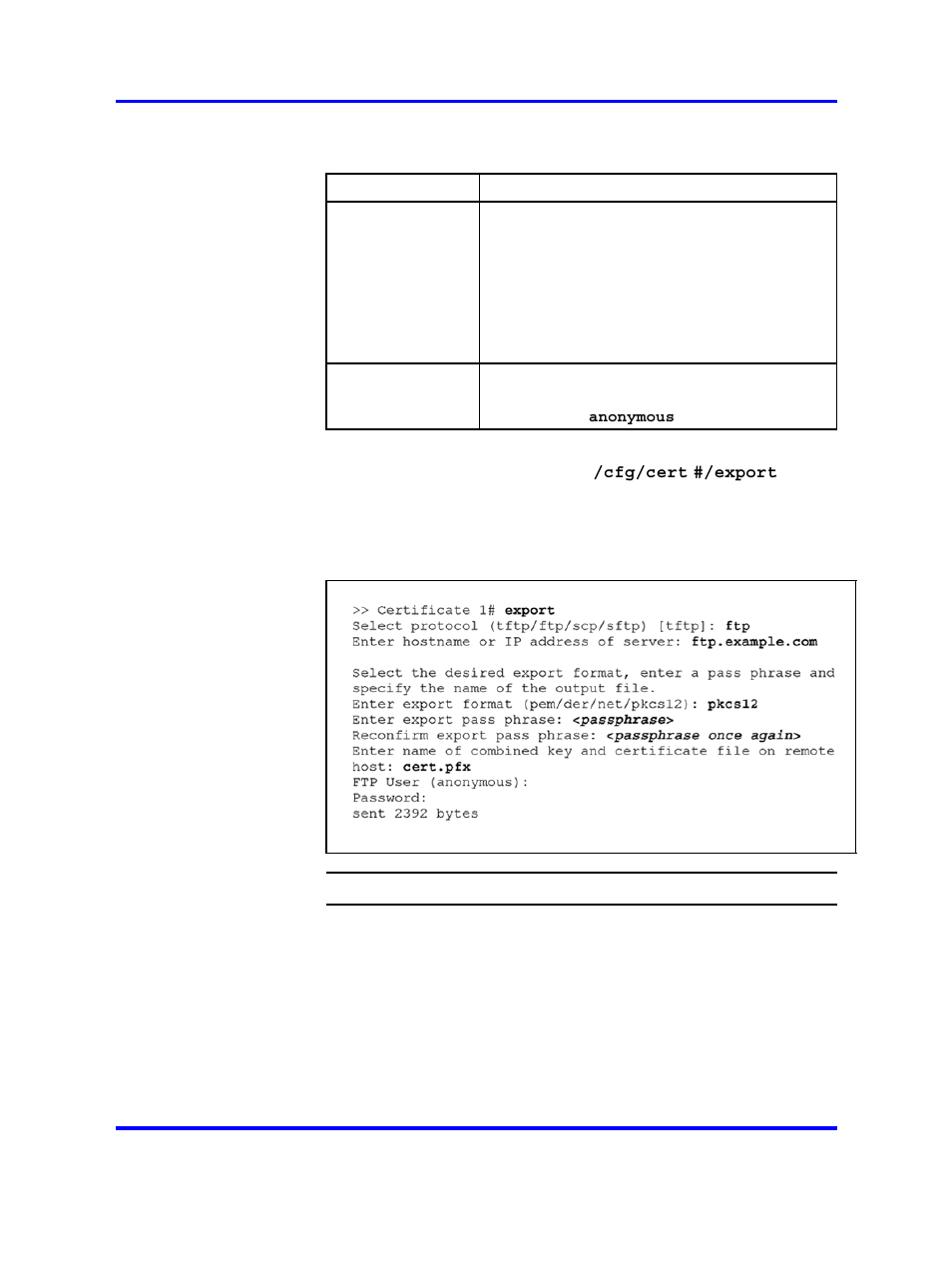 Generating a test certificate, Generating a | Nortel Networks 5500 series User Manual | Page 320 / 526