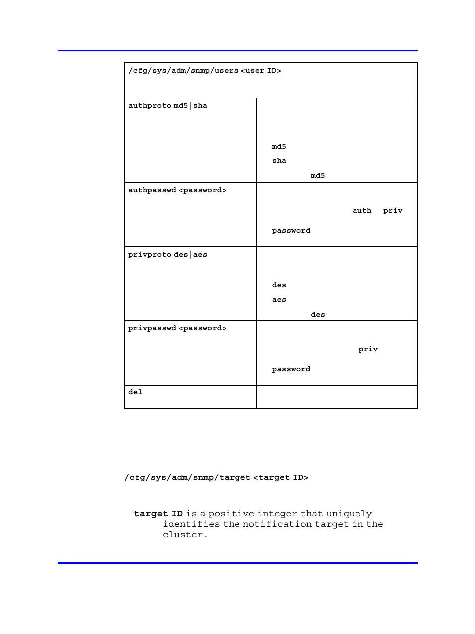 Configuring snmp notification targets, Configuring snmp notification | Nortel Networks 5500 series User Manual | Page 331 / 526