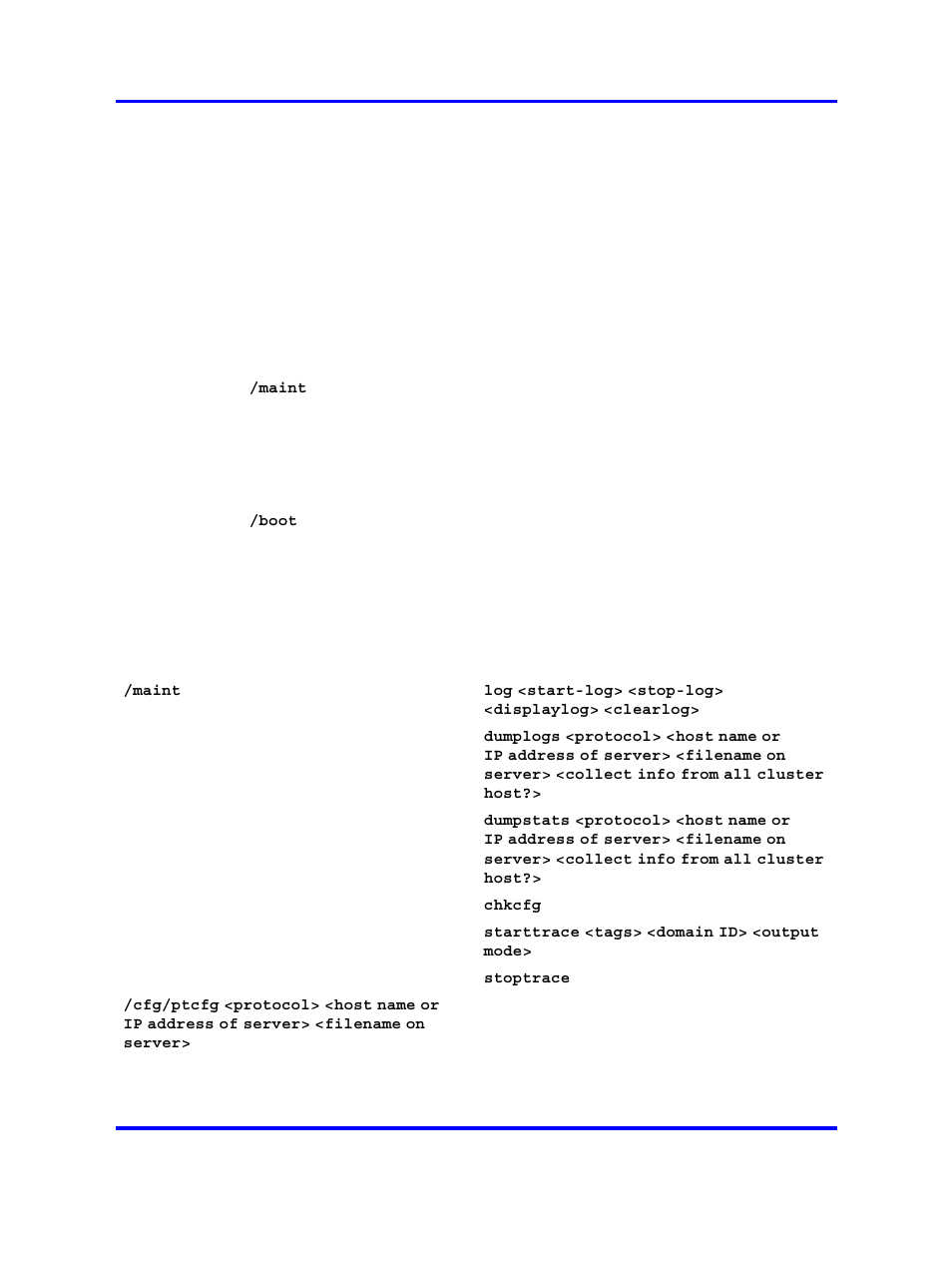 Managing and maintaining the system, Roadmap of maintenance and boot commands | Nortel Networks 5500 series User Manual | Page 352 / 526