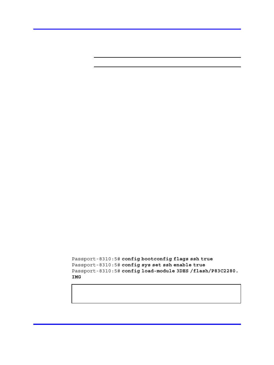 Configure the ethernet routing switch 8300, Steps, Enabling ssh | Nortel Networks 5500 series User Manual | Page 393 / 526