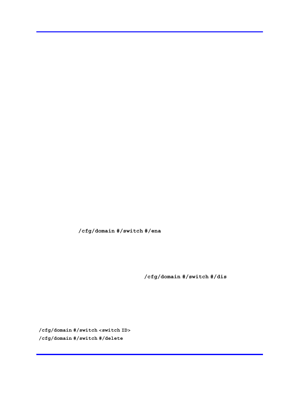Managing network access devices, Roadmap of domain switch commands | Nortel Networks 5500 series User Manual | Page 58 / 526
