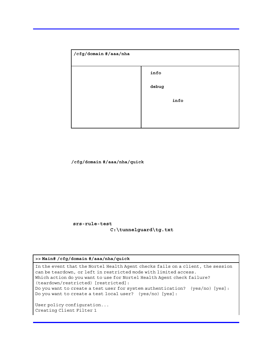 Using the quick nortel | Nortel Networks 5500 series User Manual | Page 96 / 526