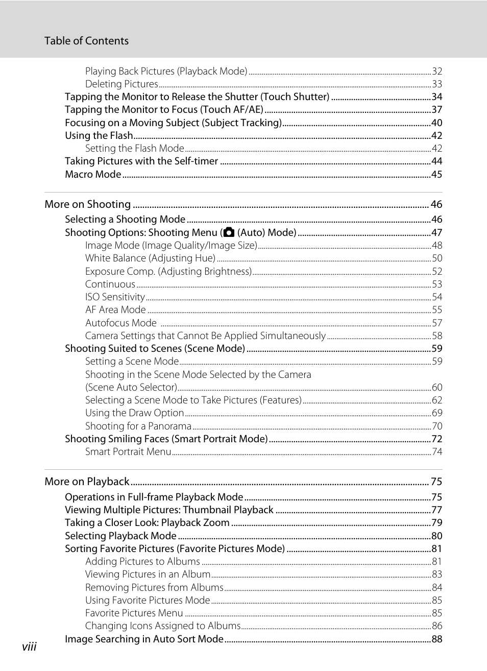 Viii | Nortel Networks S4000 User Manual | Page 10 / 196