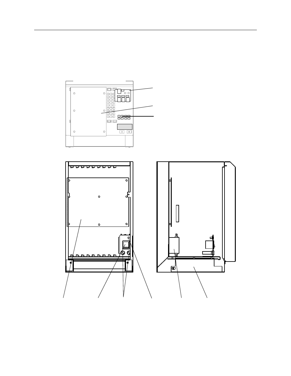 4 parts of the modular cabinet | Nortel Networks DCT1900 User Manual | Page 158 / 400