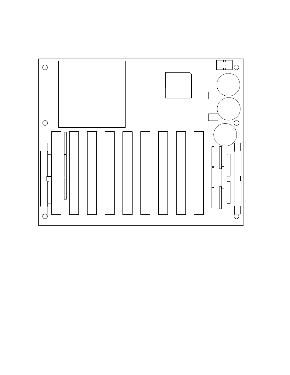 11 interconnecting modular cabinets, Technical product manual - dct1900, Fig. 4-10 backplane of modular cabinet | Nortel Networks DCT1900 User Manual | Page 166 / 400