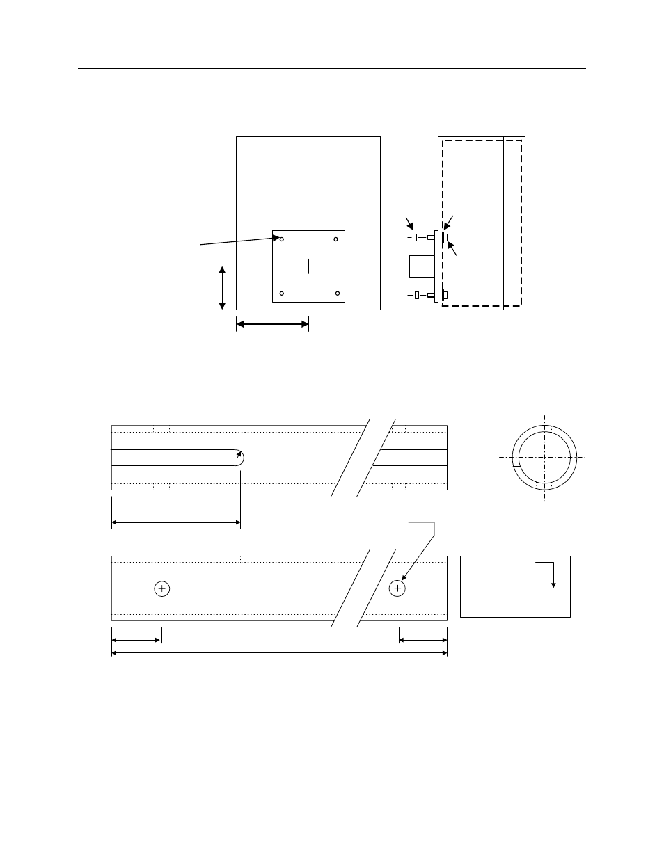 Weatherproof housing (rear view), Technical product manual - dct1900 | Nortel Networks DCT1900 User Manual | Page 238 / 400