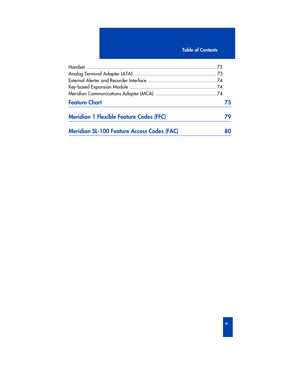 Nortel Networks M3905 User Manual | Page 7 / 92