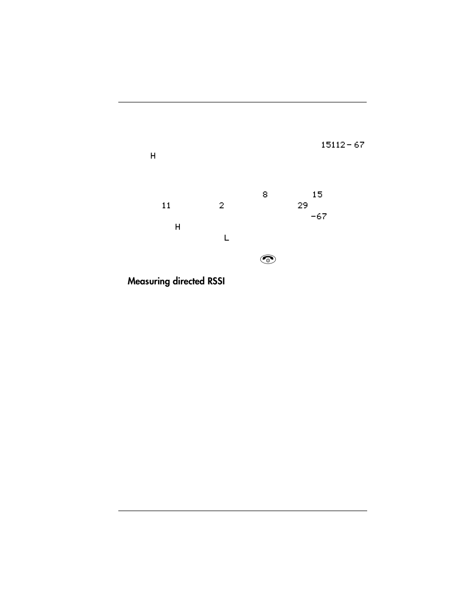 Measuring directed rssi | Nortel Networks 03050 User Manual | Page 7 / 22