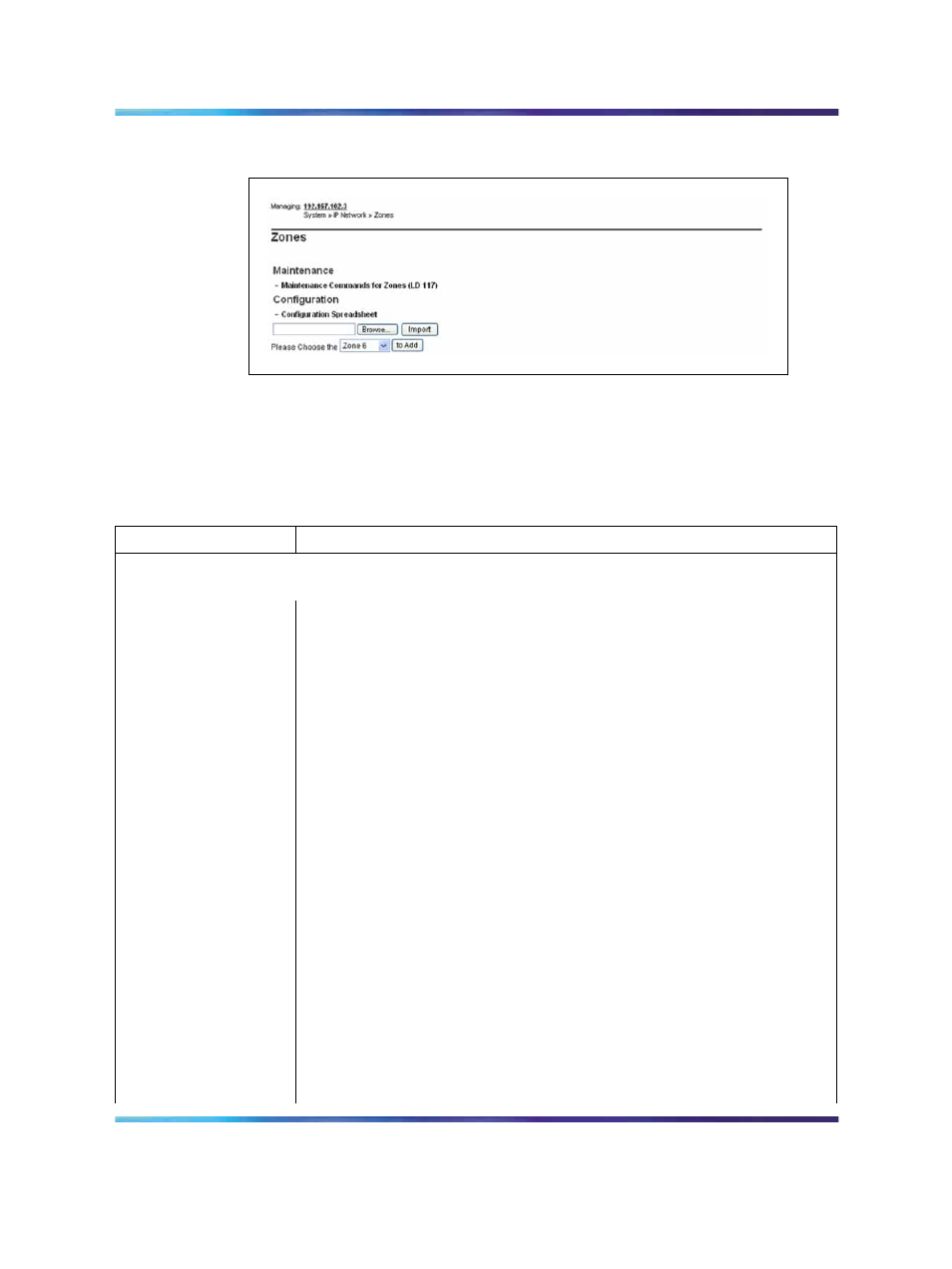 And click, Figure 30 "zones, Configuration using ld 117 | Nortel Networks SRG 50 NN43001-307 User Manual | Page 105 / 222