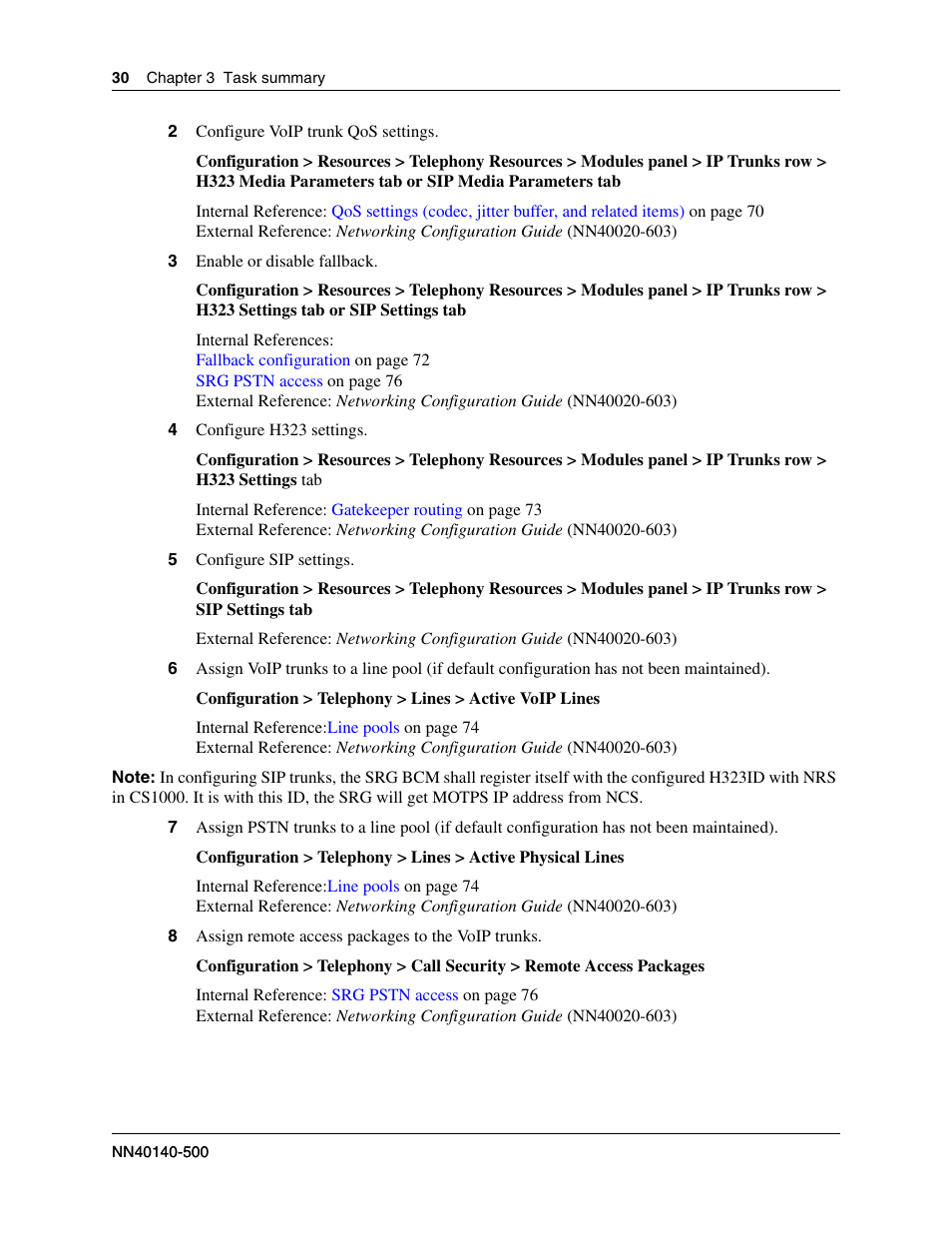 Nortel Networks SRG50 User Manual | Page 30 / 102